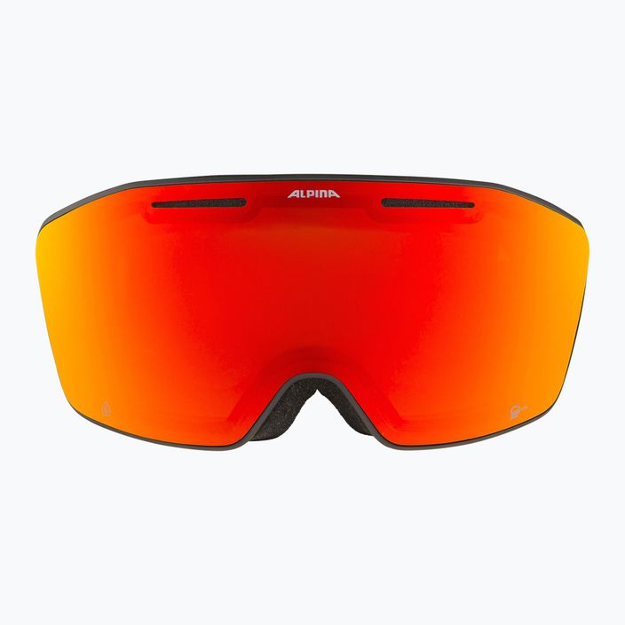 Lyžiarske okuliare Alpina Nendaz Q-Lite S2 black/yellow matt/red 3