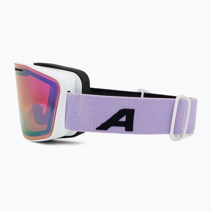 Lyžiarske okuliare Alpina Nendaz Q-Lite S2 white/lilac matt/lavender 4