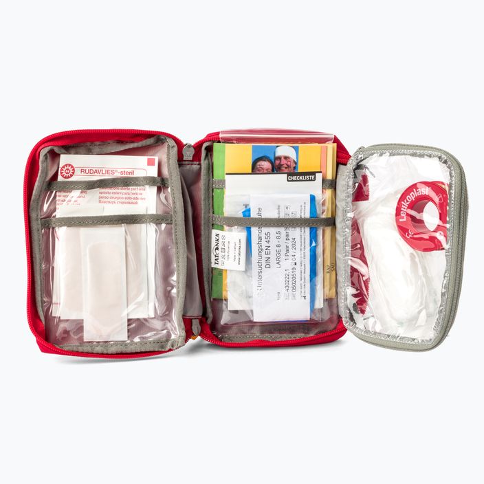 Tatonka First Aid Základná cestovná lekárnička červená 2708.015 3