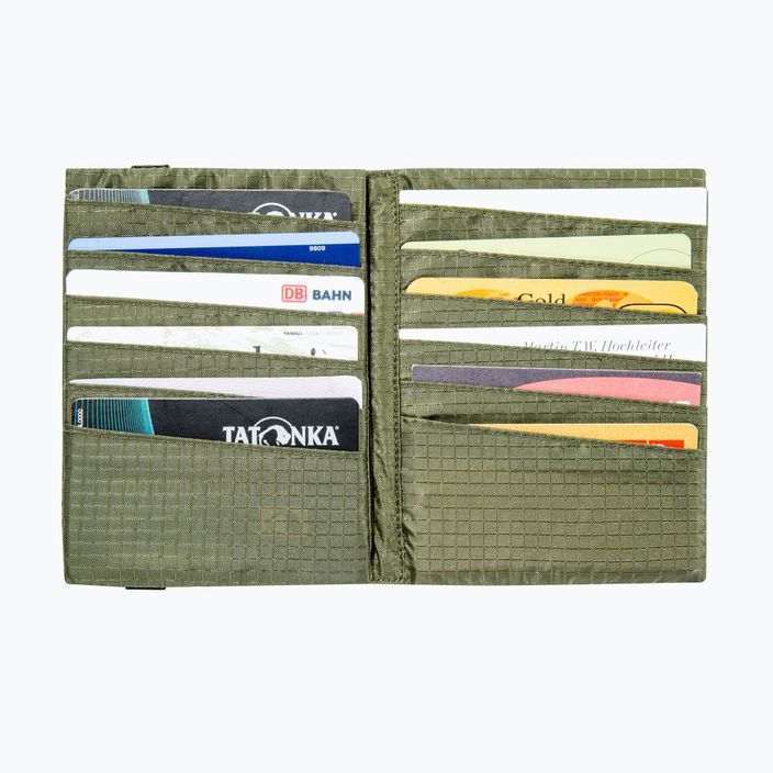 Peňaženka Tatonka Card Holder 12 RFID B olivová 3