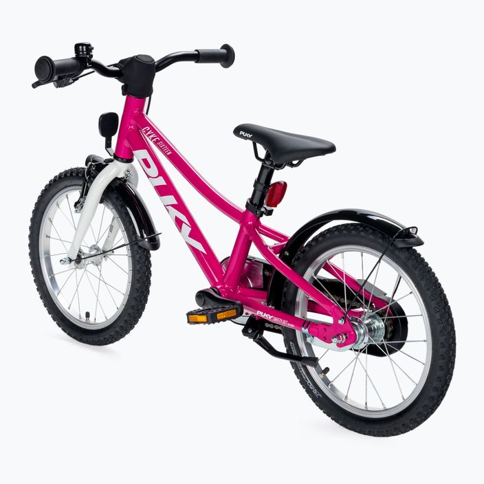 Detský bicykel Puky CYKE 16-1 Alu ružovo-biely 4402 3