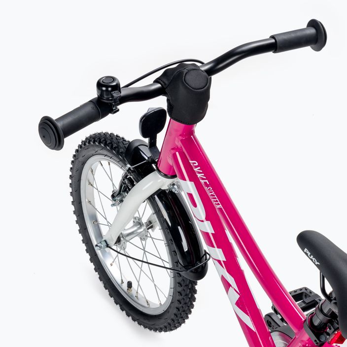 Detský bicykel Puky CYKE 16-1 Alu ružovo-biely 4402 4