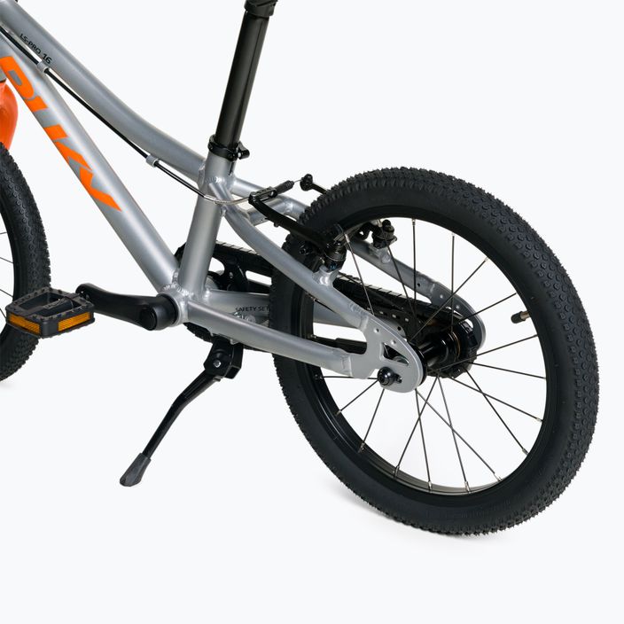PUKY LS Pro 16 strieborno-oranžový bicykel 442 6
