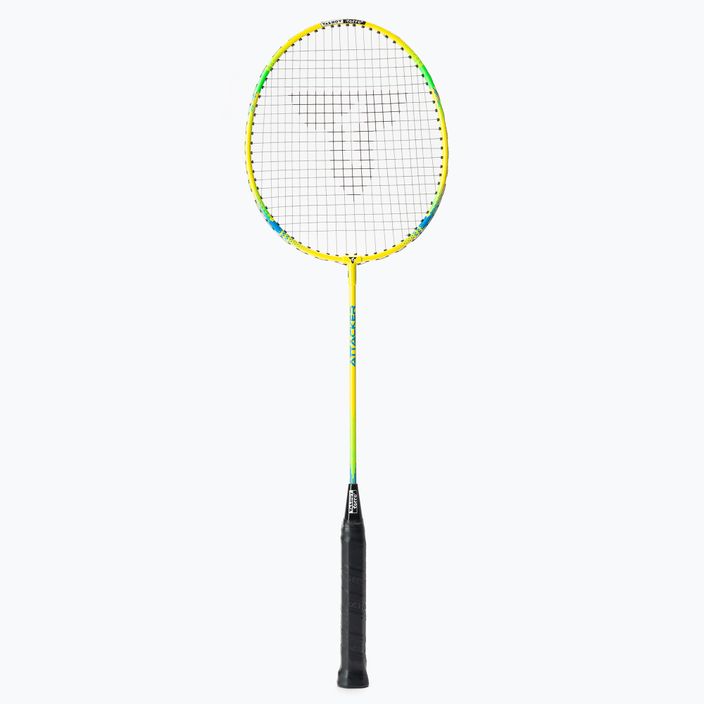Badmintonová raketa Talbot-Torro Attacker žltá 429806