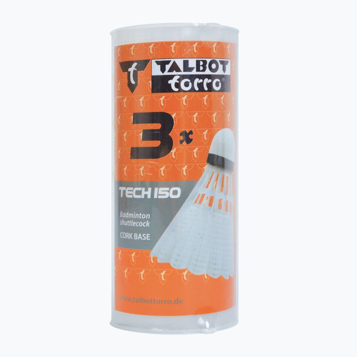 Talbot-Torro Tech 150 Syntetické bedmintonové raketky 3 ks. 479120