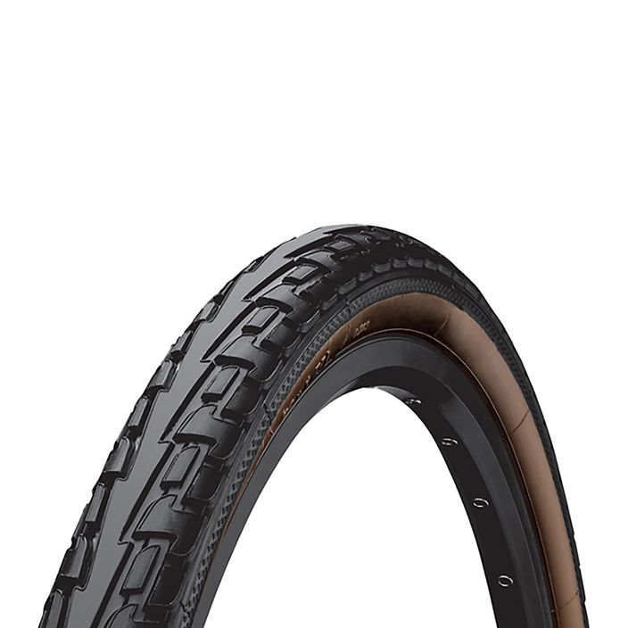 Cyklistické pneumatiky Continental Ride Tour wire black/brown 26 x 1.75 2