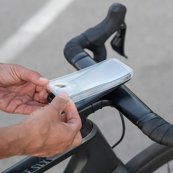 Držiak na bicykel s puzdrom pre Samsung S21 Ultra SP CONNECT Bike Bundle II čierny 54440 11