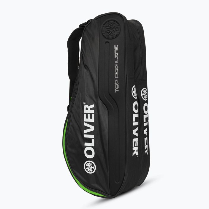 Taška na squash Oliver Top Pro 6R čierna/zelená 2