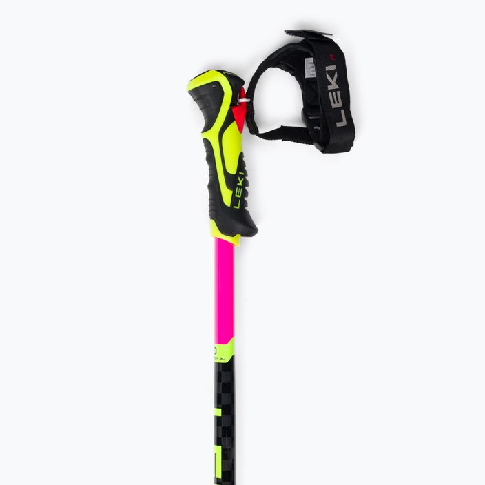 Detské lyžiarske palice LEKI WCR Lite SL 3D ružové 65265852100 2