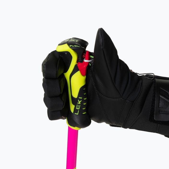 Detské lyžiarske rukavice LEKI Race Coach C-Tech S čierne 652803701 7