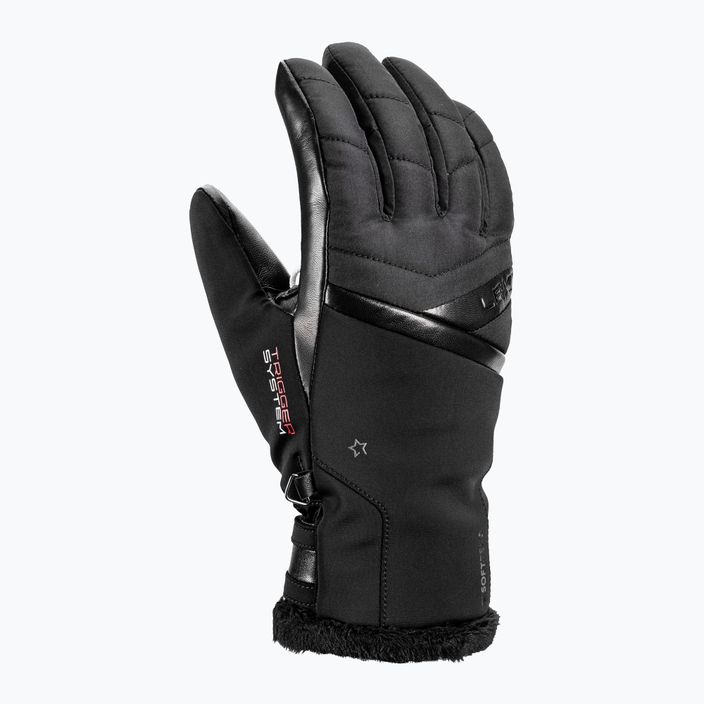 Dámske lyžiarske rukavice LEKI Snowfox 3D black 5