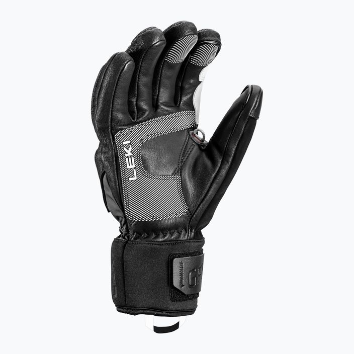 Pánske lyžiarske rukavice LEKI Griffin Pro 3D black/white 7