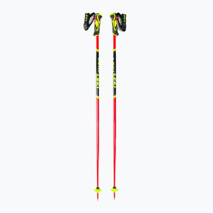 Detské lyžiarske palice LEKI Wcr Lite Sl 3D červené 65065851
