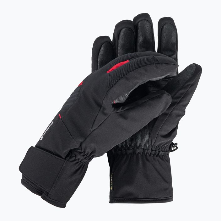 Lyžiarske rukavice LEKI Spox GTX black/red 650808302080