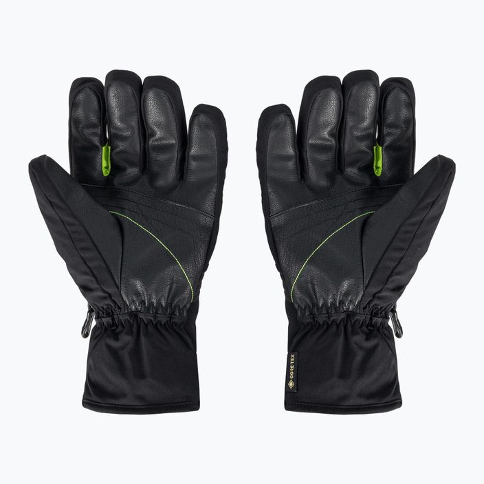 Lyžiarske rukavice LEKI Spox GTX black-green 650808303080 3