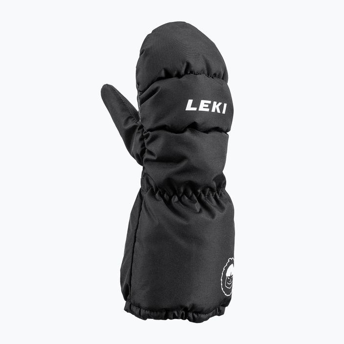 Detské lyžiarske rukavice LEKI Little Eskimo Mitt Long black 650801401020 5