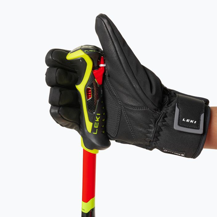 LEKI Falcon 3D pánske lyžiarske rukavice čierne 650803301 5