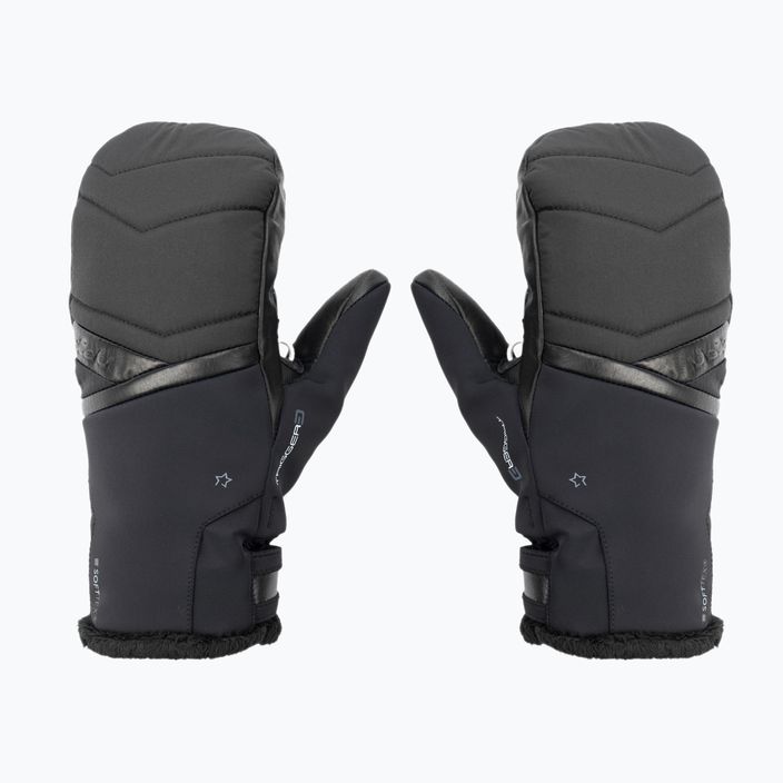 Lyžiarske rukavice LEKI Snowfox 3D Lady Black 650801501 3