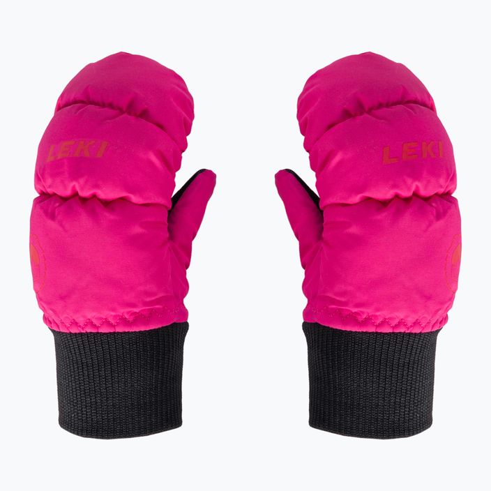 Detské lyžiarske rukavice LEKI Little Eskimo Mitt Short pink 650802403030 2