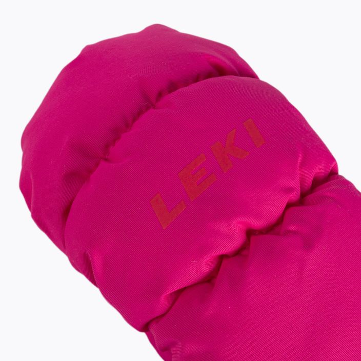 Detské lyžiarske rukavice LEKI Little Eskimo Mitt Short pink 650802403030 4