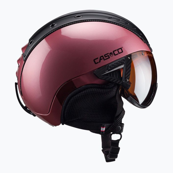 Lyžiarska prilba CASCO SP-2 Carbonic Visor pink 07.3736 3