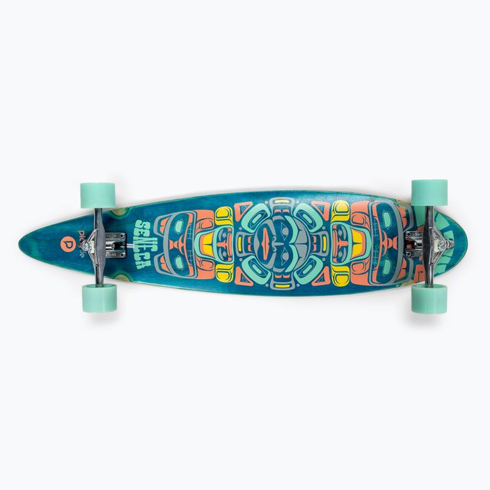 Playlife Seneca longboard skateboard modrý 880294