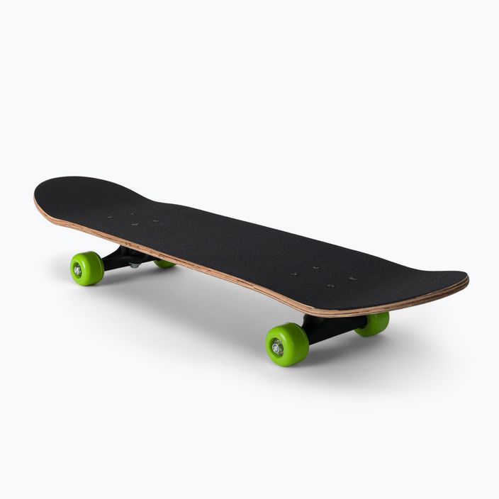Detský klasický skateboard Playlife Drift čierno-zelený 880324 2