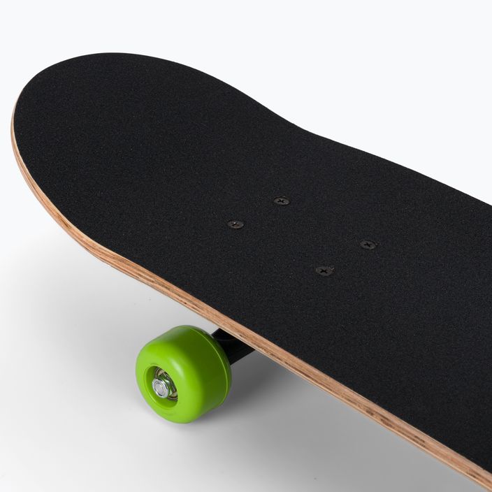 Detský klasický skateboard Playlife Drift čierno-zelený 880324 7