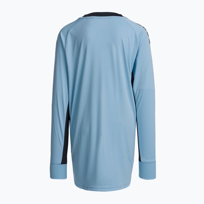 Detské futbalové tričko Capelli Pitch Star Goalkeeper svetlo modré/čierne 2