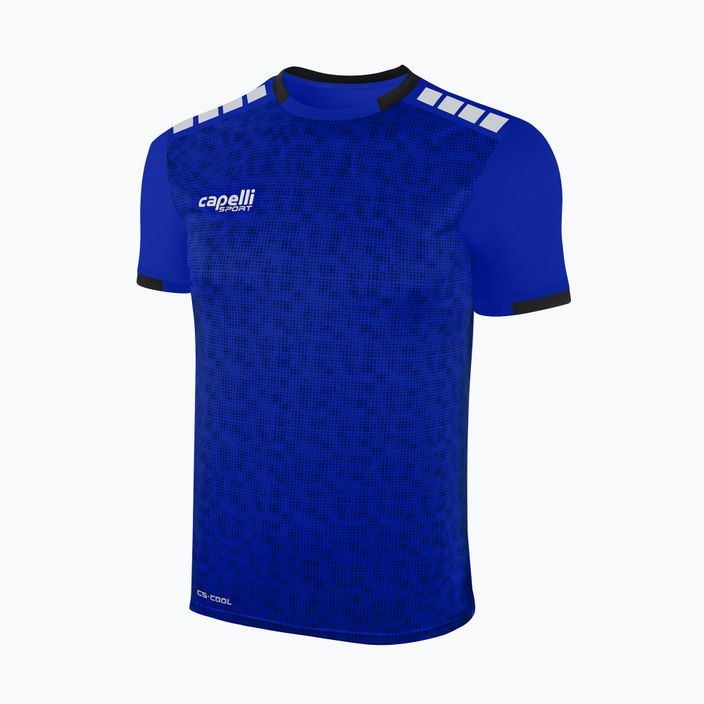 Pánske futbalové tričko Capelli Cs III Block royal blue/black 4