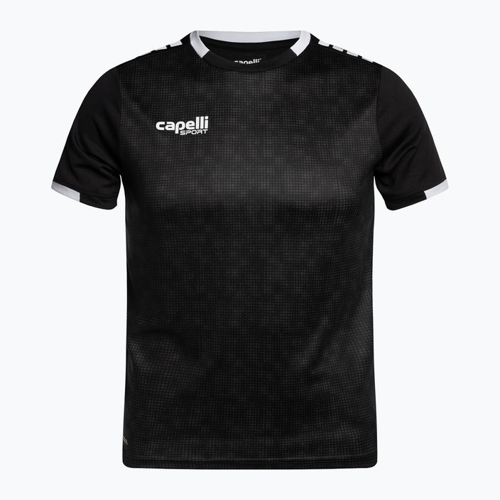 Capelli Cs III Block Youth futbalové tričko black/white