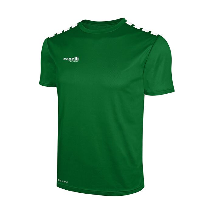 Pánske futbalové tričko Cappelli Cs One Adult Jersey SS green/white 2