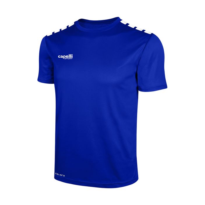 Pánske futbalové tričko Cappelli Cs One Adult Jersey SS royal blue/white 2