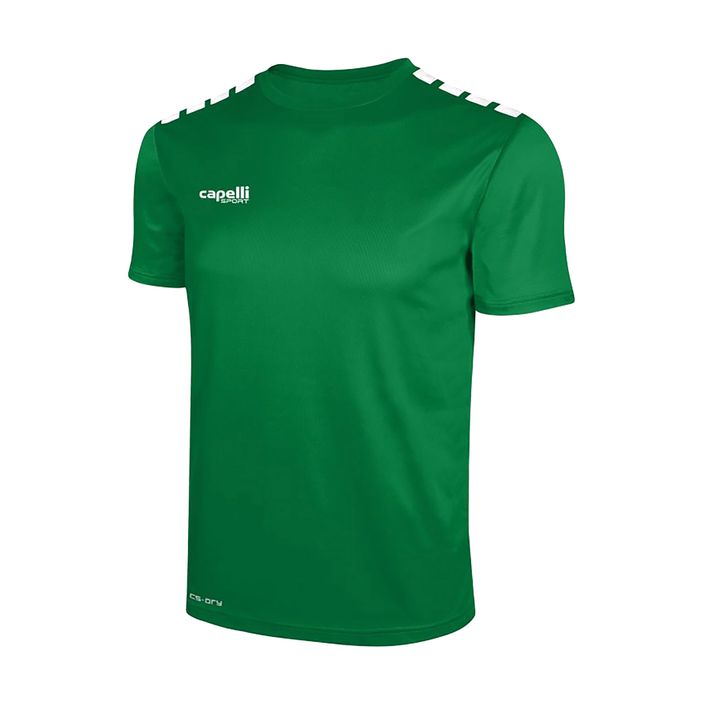 Detský futbalový dres Cappelli Cs One Youth Jersey Ss green/white 2