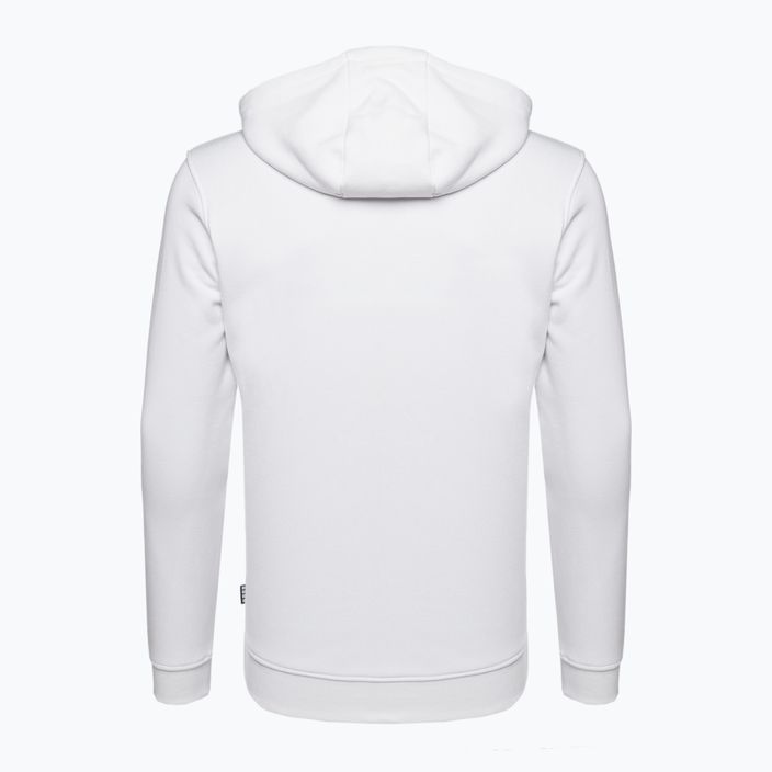 Pánska mikina Capelli Basics Adult Zip Hoodie Football Sweatshirt white 2