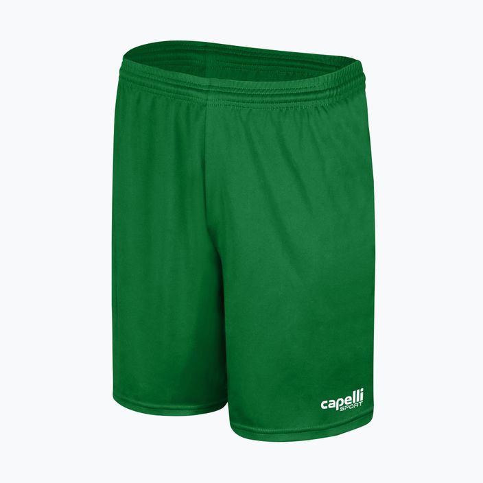 Detské futbalové šortky Capelli Sport Cs One Adult Match green/white 4