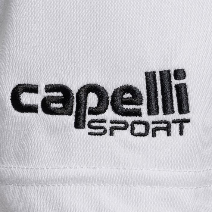 Capelli Sport Cs One Youth Match biele/čierne detské futbalové šortky 3