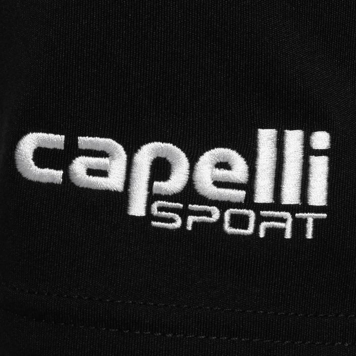Capelli Sport Cs One Youth Match čierno-biele detské futbalové šortky 3