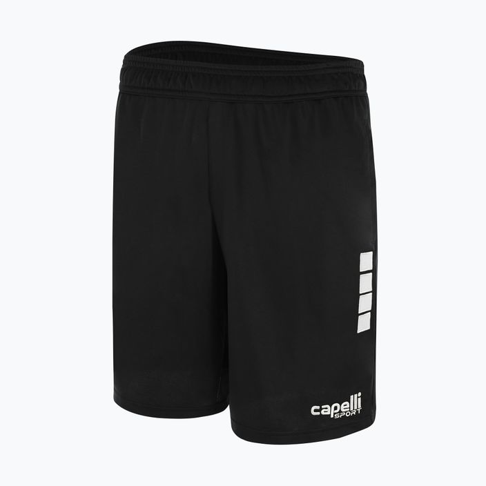Capelli Uptown Adult Training čierno-biele pánske futbalové šortky 4