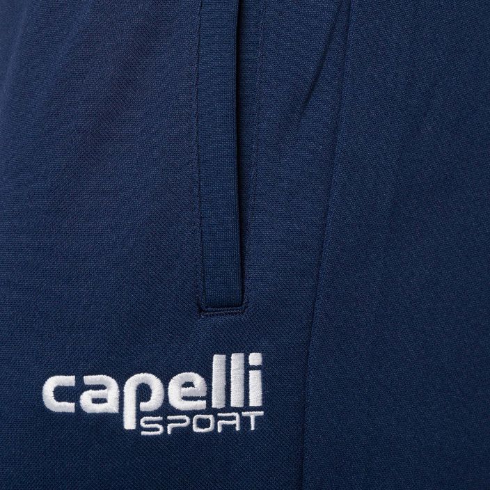 Pánske futbalové nohavice Capelli Basic I Adult Training navy/white 3