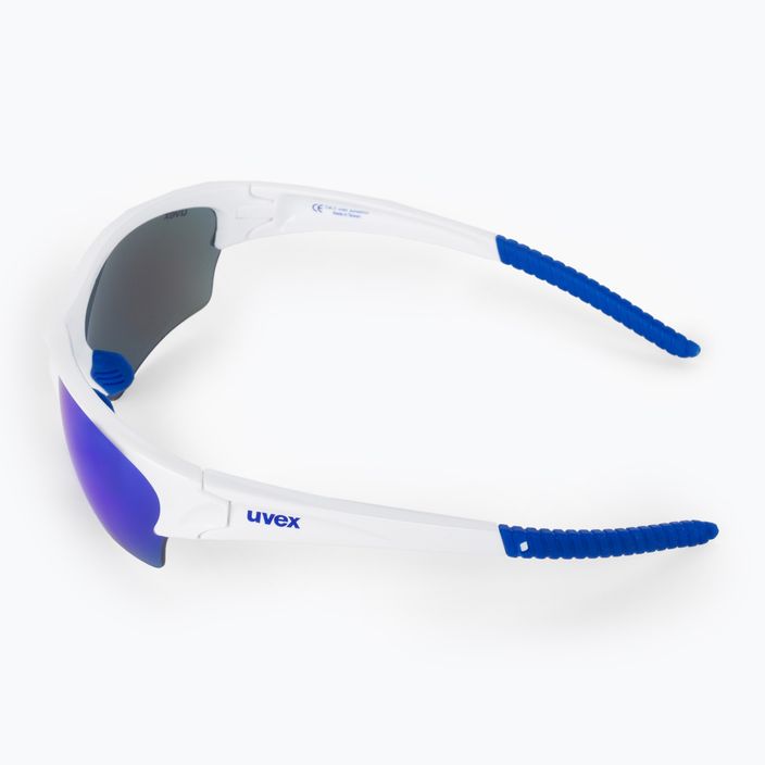 Slnečné okuliare UVEX Sunsation bielo-modré S5306068416 4