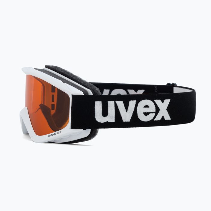 UVEX Speedy Pro lyžiarske okuliare biele 55/3/819/11 4