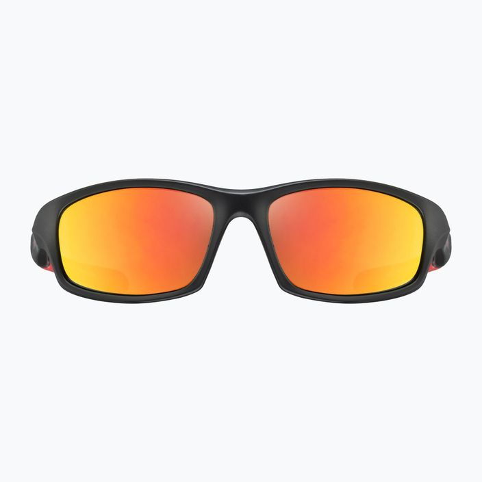 UVEX detské slnečné okuliare Sportstyle black mat red/ mirror red 507 53/3/866/2316 6
