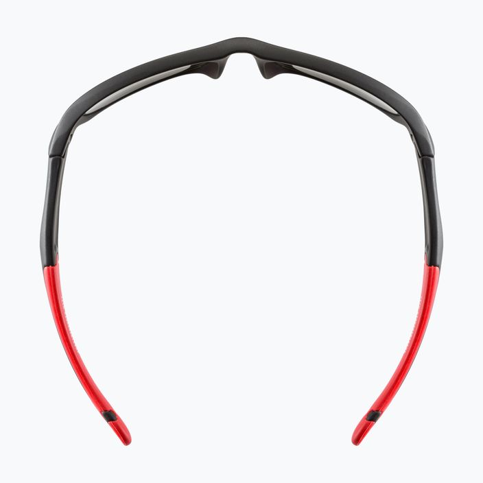 UVEX detské slnečné okuliare Sportstyle black mat red/ mirror red 507 53/3/866/2316 8