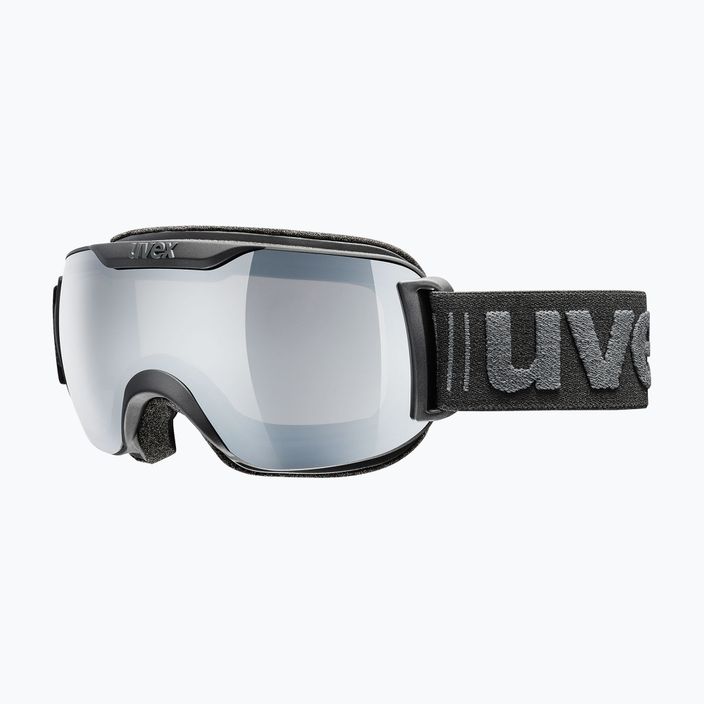 Lyžiarske okuliare UVEX Downhill 2 S LM black mat/mirror silver/clear 55//438/226 6