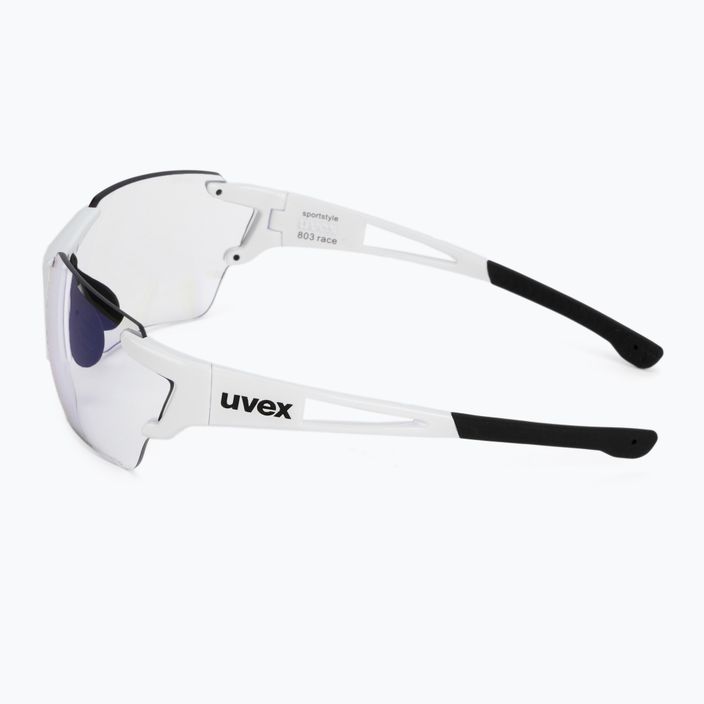 Cyklistické okuliare UVEX Sportstyle 803 R V white/litemirror blue 53/0/971/8803 4
