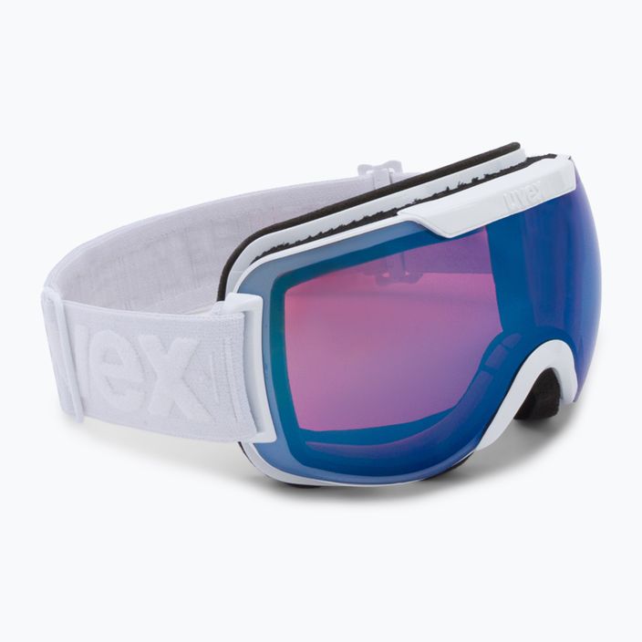 Lyžiarske okuliare UVEX Downhill 2 FM white/blue 55//115/124