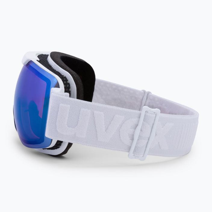 Lyžiarske okuliare UVEX Downhill 2 FM white/blue 55//115/124 4