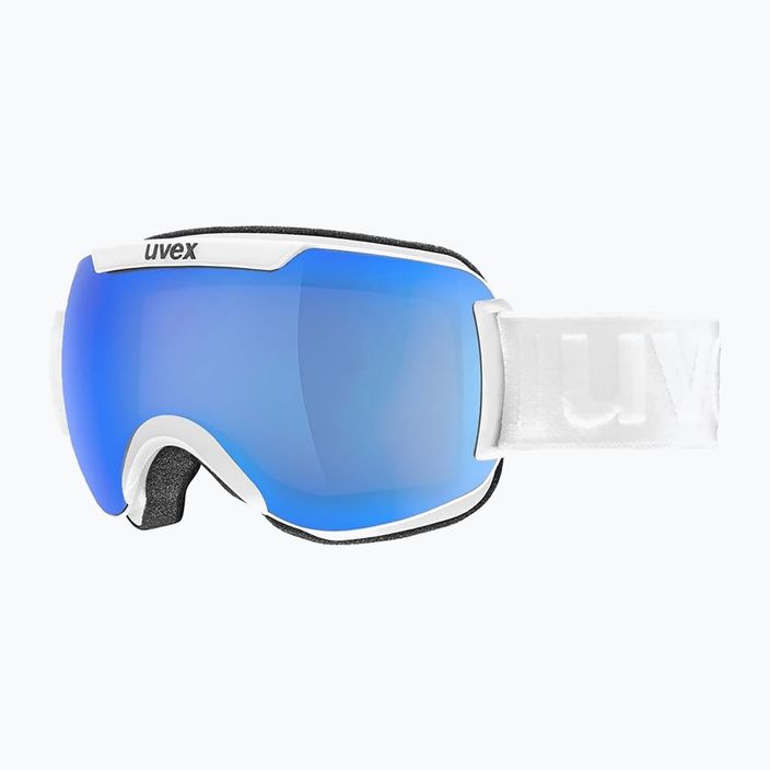 Lyžiarske okuliare UVEX Downhill 2 FM white/blue 55//115/124 6
