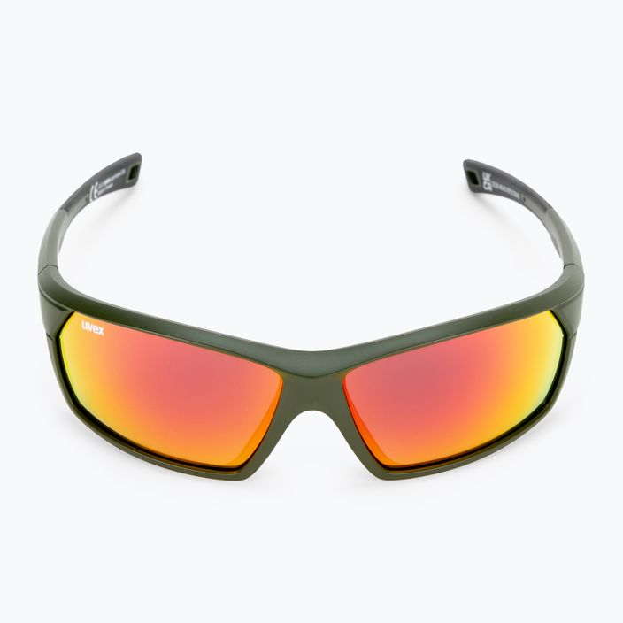 Slnečné okuliare UVEX Sportstyle 225 olivovo zelená matná/zrkadlovo strieborná 53/2/025/7716 3